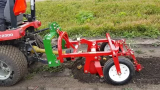 single row potato digger