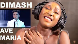 DIMASH - FIRST TIME HEARING!! AVE MARIA - REACTION!! | New Wave 2021