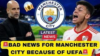 bad news🚨 UEFA rule affects Man City negatively 😱