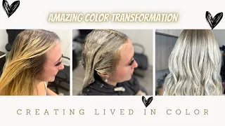 FALL LIVED IN BLONDE COLOR TRANSFORMATION