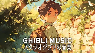 Ghibli Music 🎍 Relaxing BGM for Healing, Studying, Working, Sleeping Ghibli Studio