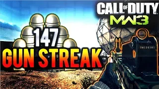 MW3: This Is Like Cheating (147 Gun Streak)