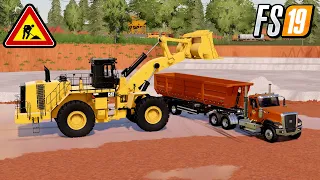 FS19 MINING CONSTRUCTION ECONOMY MAP V2 DAY#7 PRODUCE TUNVENANT FARMING SIMULATOR REVIEW