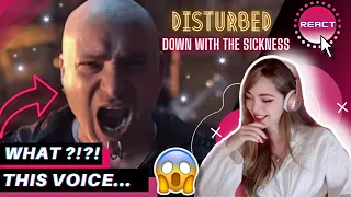 REACTING to DISTURBED - DOWN WITH THE SICKNESS for the first time !!!