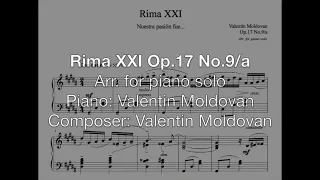 Rima XXI Op.17 No.9/a - Valentin Moldovan