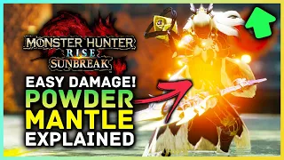 Monster Hunter Rise Sunbreak | Powder Mantle Explained - Title Update 3 Skill Guide
