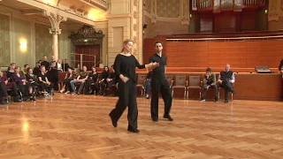 THE CAMP 2018 Ballroom Lecture on Partnering Exercise by Justyna Hawkins