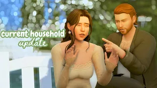 My current household Sims are a cheating HOT MESS! | The Sims 4 Current Household Update #2