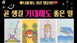 [타로]🍀😊곧 있을 기대해도 좋을 일 받아가세요🎉🥳❤️