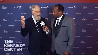 David Letterman on the 2017 Mark Twain Prize Red Carpet