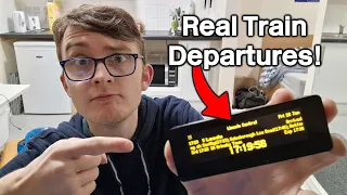 A Departure Board you can put on Your Desk!