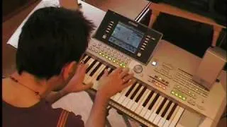 LIVE DJ FLO - Out of the dark into The Light 2009 - Trance LIVE on Keyboard Synth