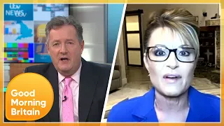 Piers Morgan Clashes With Sarah Palin Over Alleged US Voter Fraud & Donald Trump's Impeachment | GMB