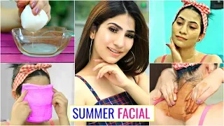 Honest “SUMMER FACIAL" Skin Routine .. | #SunTan #DeTan #Skincare  #Anaysa