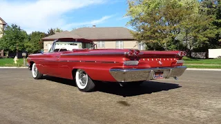 1960 Pontiac Bonneville Convertible in Red & Ride on My Car Story with Lou Costabile