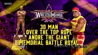 Andre The Giant Memorial Battle Royal WrestleMania 30 Full Match