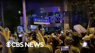 Protests over China's COVID restrictions echo scenes at Tiananmen Square in 1989