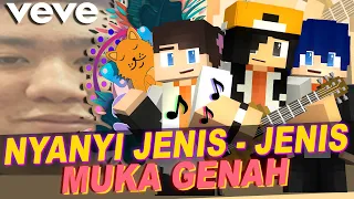 SANS SMP SEASON 4 | ♪ NYANYI Lagu MUKA GENAH &  Petualangan Mencari Poster GENAH MANCANEGARA