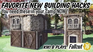 Stone Fireplace Extension Blueprint, Curved Balcony, and More! || CAMP Building Tutorial