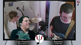 LUIS HUERTA REACTS | KNOWER | Overtime (Live Band sesh)
