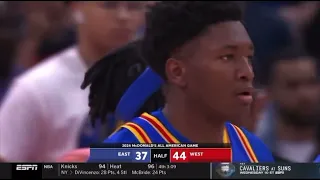 4+ minutes of Boogie Fland in the 2024 Boy’s McDonald’s All-American Game