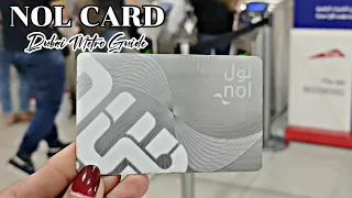 COMPLETE GUIDE of using NOL CARD and DUBAI METRO | Travel from Al Rigga Station to Stadium