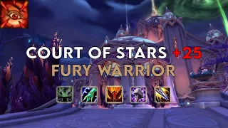 Court of Stars +25 | Fury Warrior | Season 1 Dragonflight (Tyrannical/Sanguine/Explosive)