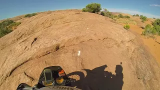 Moab, UT Slick Rock Trail on a KTM 950 Adventure