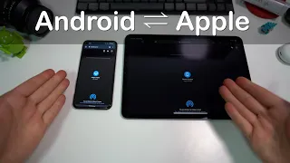 Easiest way to transfer files between Android and Apple devices