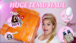 Huge Temu Haul | Nails, Hair, Beauty, Organization