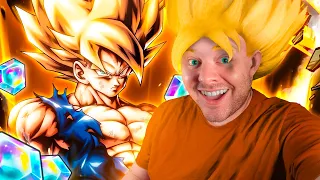 (Dragon Ball Legends) AN EMOTIONAL ROLLER COASTER OF A SUMMON VIDEO FOR SSJ LF NAMEK GOKU!