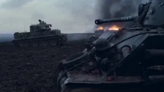 Pojedynek czołgów - Tiger vs Sherman - Fury (Furia)