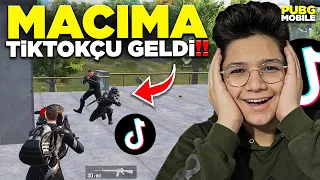 MAÇIMA TİKTOKÇU GELDİ! VİCTOR!! - PUBG MOBİLE