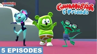 Gummy Bear Show Second 5 Episodes - Hiccups, Macaroni Plant, The Contest, Happy Maroon Day