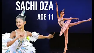 BALLET - Youth America Grand Prix 2022 Pittsburgh Semi-Final - Sachi Oza - Age 11 - Harlequinade