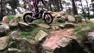 Beta Evo 300 Trial SlowMotion Action Jarmo Robrahn Part 1 #BetaRacing