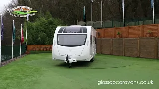 Swift Sprite Quattro FB 2014 Caravan Model - 360 Exterior Demonstration Video