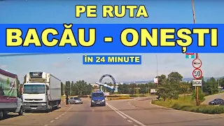Drumul BACAU - ONESTI in 24 minute pe DN 11 Magura - Sanduleni - Livezi - Helegiu video august 2019