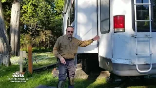 Troubleshooting a Stuck Lippert Rack and Pin Style RV Slide Out - Bonus WWII Camp Hayden Overview