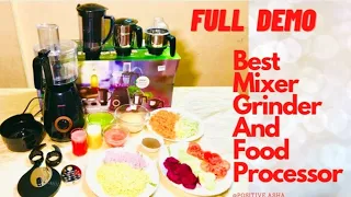 Best mixer grinder | Philips mixer grinder HL7707 Avance collection review and full demo