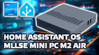 MLLSE Mini PC M2 Air - fanless mini PC on Intel N4000, installing Home Assistant OS