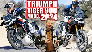 Triumph Tiger 900 GT i Tiger 900 Rally PRO na rok 2024. Test, co się zmieniło, jakie są różnice?