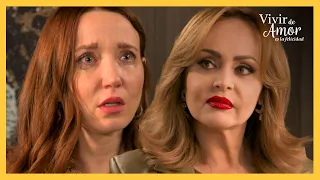 Monica utiliza a Romina para acabar con Rebeca | Vivir de amor 3/5 | Capítulo 90