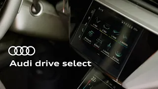 Tailor your vehicle’s performance with Audi drive select