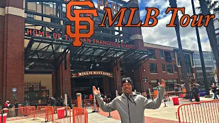 INSIDE ORACLE PARK:The Ultimate Giants Tour (San Francisco,CA) Part 1