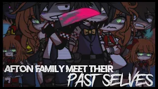 Afton Family Meet Their PAST SELVES [] Gacha Afton Family [] Gacha FNaF [] Gacha Club []