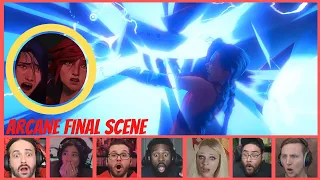 Reactors Reaction To ARCANE Ending Scene in EPISODE 9 "The Monster You Created" | Finale Episode