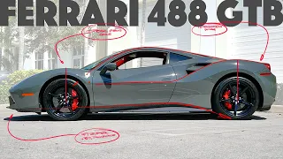 The Ferrari 488 GTB is an aerodynamic masterpiece