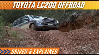 Toyota Landcruiser LC200 Offroad Test & Explanation