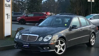 2009 Mercedes E350 + Nav, Moonroof, AWD Review | Island Ford